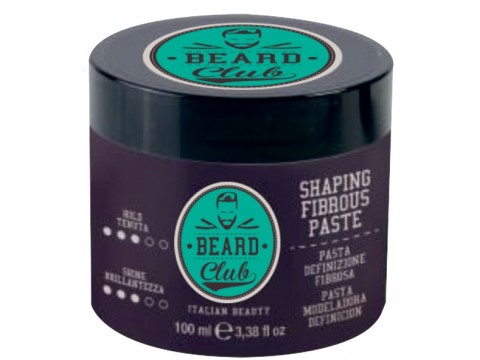 BEARD CLUB Shaping Fibrous Paste lanksčios fiksacijos pasta plaukų formavimui 100ml BEARD CLUB Shaping Fibrous Paste lanksčios fiksacijos pasta plaukų formavimui 100ml